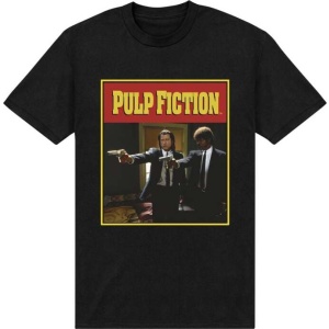 Pulp Fiction Poster Tričko černá