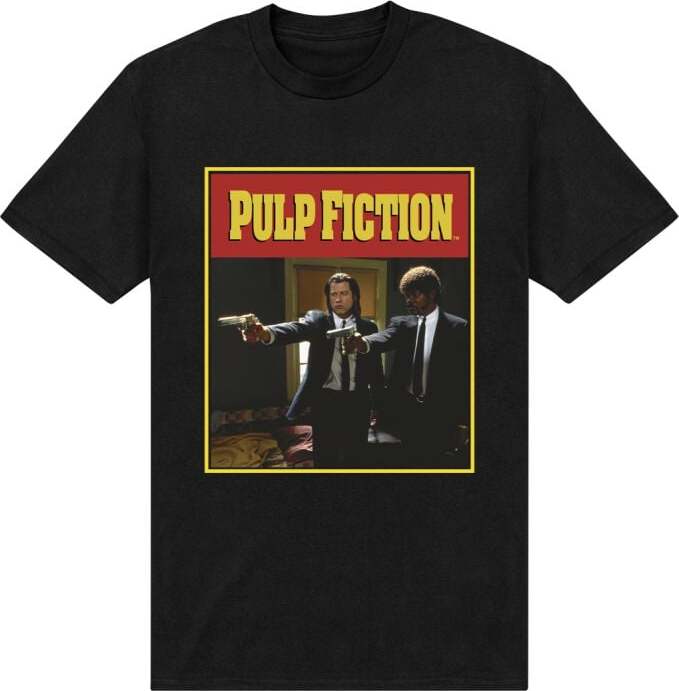 Pulp Fiction Poster Tričko černá - Merchstore.cz