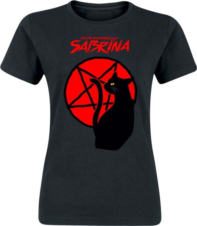 Sabrina The Chilling Adventures Of Sabrina Salem Pentagram Dámské tričko černá - Merchstore.cz Sabrina The Chilling Adventures Of Sabrina Salem Pentagram Dámské tričko černá - Merchstore.cz