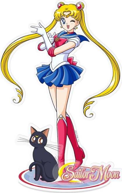 Sailor Moon Sailor Moon & Luna Sberatelská postava vícebarevný - Merchstore.cz