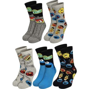 Sesame Street Balení 5 párů ponožek Sesamestreet Ponožky vícebarevný