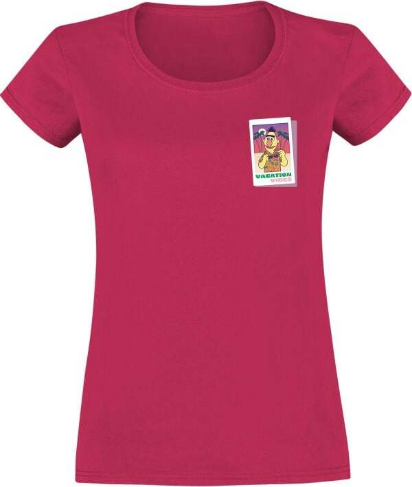 Sesame Street Bart Vacation Dámské tričko růžová - Merchstore.cz