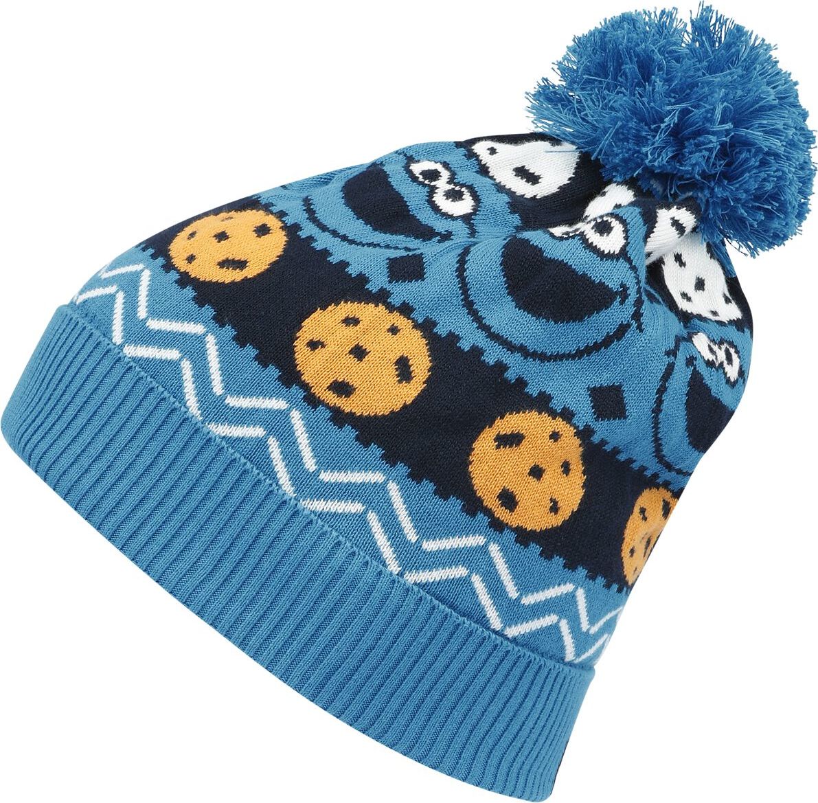Sesame Street Cookie Monster Čepice vícebarevný - Merchstore.cz