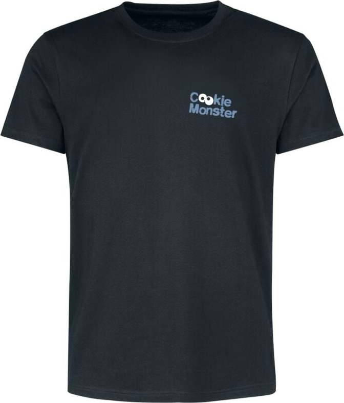 Sesame Street Cookie Monster - King Of Rock Tričko černá - Merchstore.cz Sesame Street Cookie Monster - King Of Rock Tričko černá - Merchstore.cz