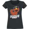 Sesame Street Elmo Awesome Dámské tričko černá - Merchstore.cz