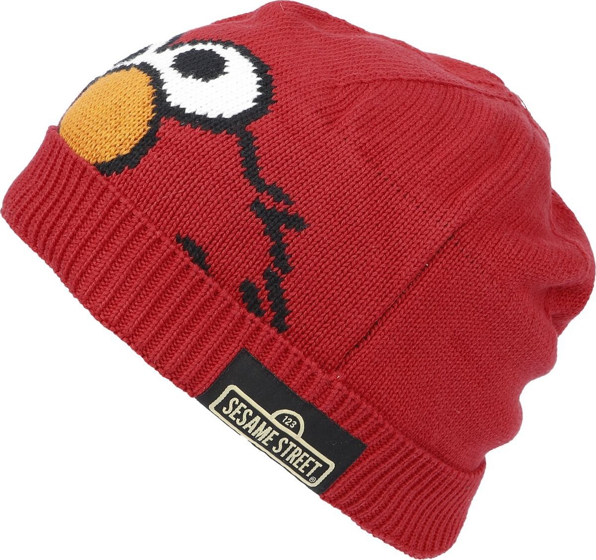 Sesame Street Elmo Čepice červená - Merchstore.cz