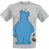 Sesame Street Krümelmonster - Cookie Thief Tričko prošedivelá - Merchstore.cz