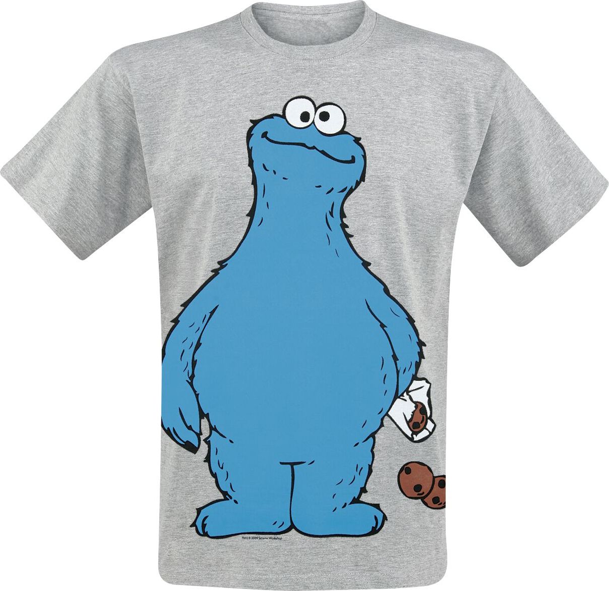 Sesame Street Krümelmonster - Cookie Thief Tričko prošedivelá - Merchstore.cz Sesame Street Krümelmonster - Cookie Thief Tričko prošedivelá - Merchstore.cz