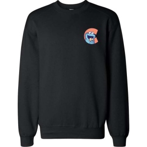 Sesame Street Tričko Cookie Monster Mikina černá