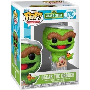 Sesame Street Vinylová figurka č.1793 Sesame Street - Oscar The Grouch (Pop! Television) Sberatelská postava standard