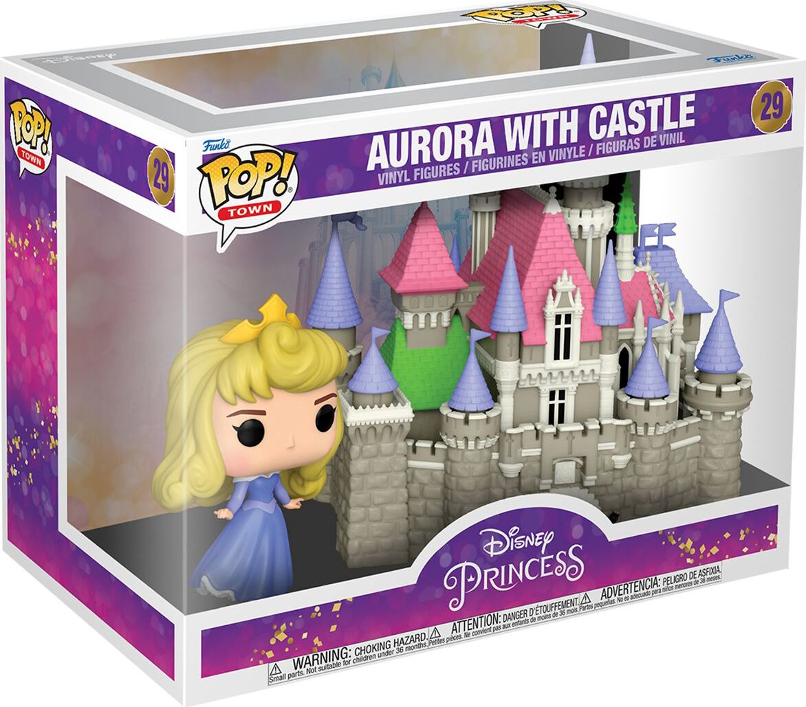 Sleeping Beauty Vinylová figurka č.29 Aurora with Castle (Pop! Town) Sberatelská postava standard - Merchstore.cz Sleeping Beauty Vinylová figurka č.29 Aurora with Castle (Pop! Town) Sberatelská postava standard - Merchstore.cz