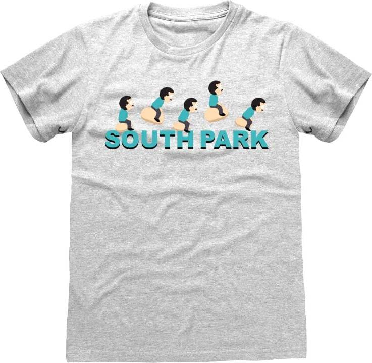 South Park Bouncing Tričko smíšená svetle šedá - Merchstore.cz