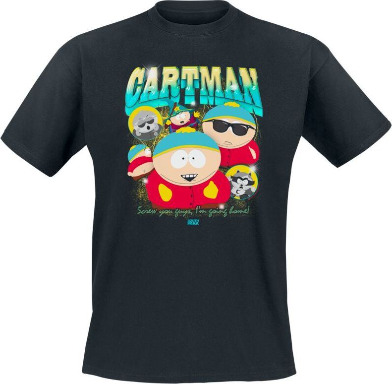 South Park Cartman Bootleg Rap Tričko černá - Merchstore.cz