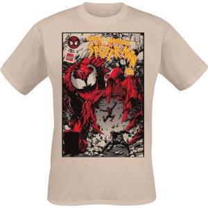 Spider-Man Planet Of The Symbiotes Cover Tričko přírodní