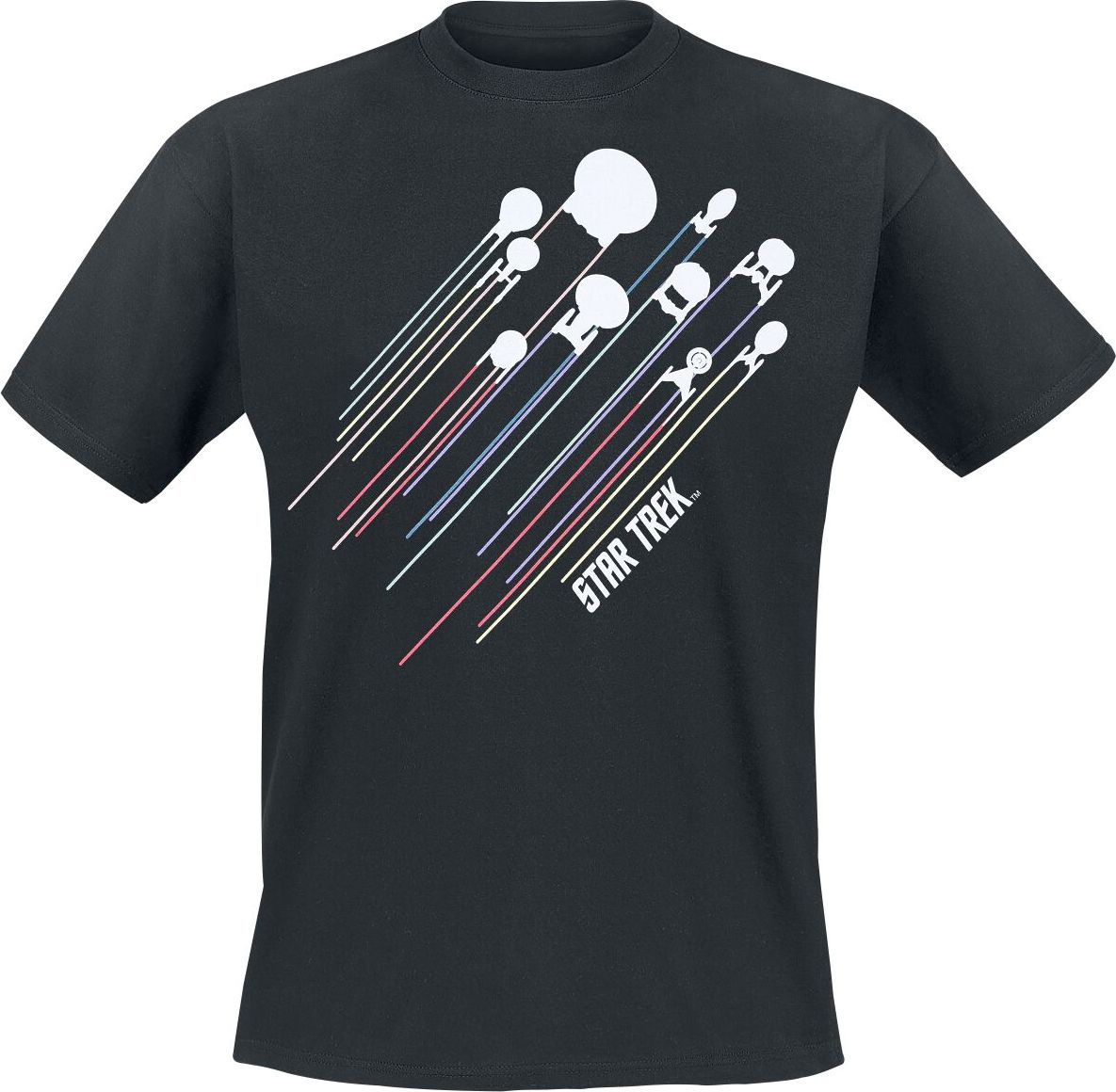 Star Trek Fleet Tričko černá - Merchstore.cz Star Trek Fleet Tričko černá - Merchstore.cz