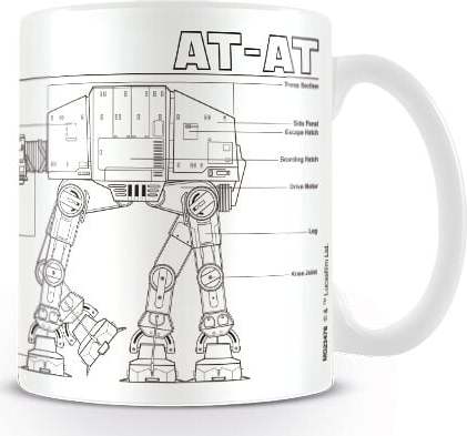 Star Wars AT-AT Sketch Hrnek standard - Merchstore.cz Star Wars AT-AT Sketch Hrnek standard - Merchstore.cz