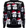 Star Wars Darth Vader and Stormtrooper Pletený svetr vícebarevný - Merchstore.cz