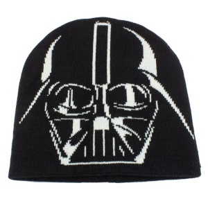 Star Wars Darth Vader Beanie čepice cerná/bílá