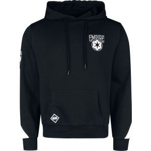 Star Wars Empire Mikina s kapucí cerná/bílá