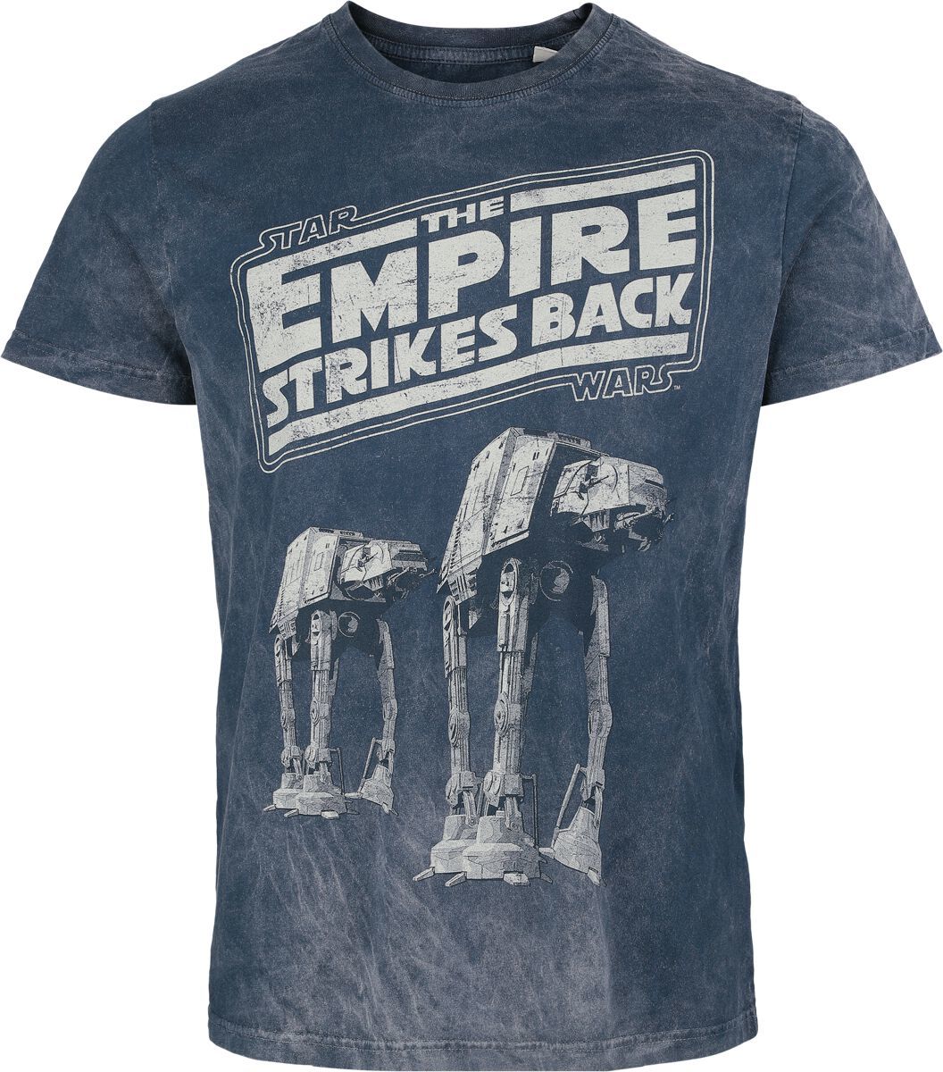 Star Wars Empire Strikes Back Tričko modrá - Merchstore.cz