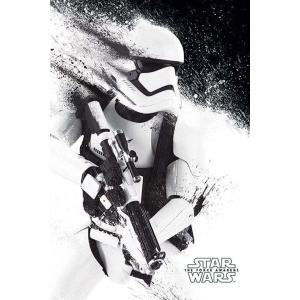 Star Wars Episode VII - Stormtrooper plakát cerná/bílá