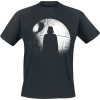 Star Wars Rogue One - Deathstar Silhouette Tričko černá - Merchstore.cz