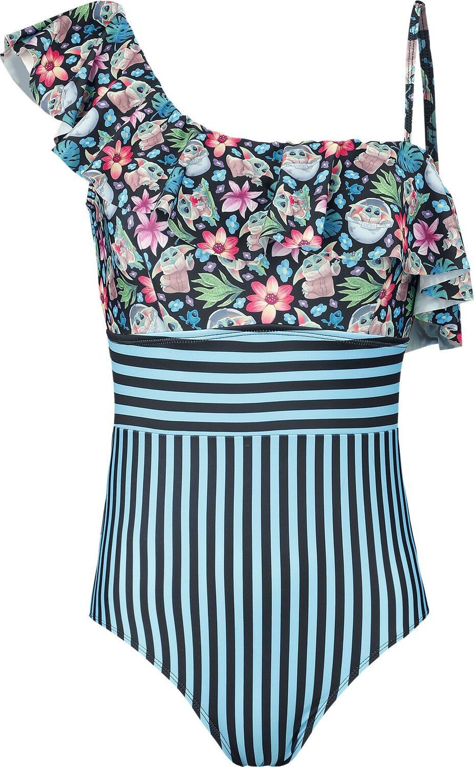 Star Wars Tropical - Grogu Plavky vícebarevný - Merchstore.cz