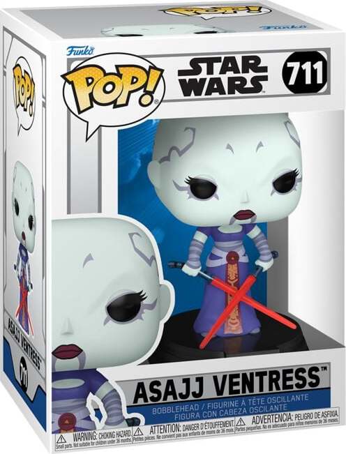 Star Wars Vinylová figurka č.711 Asajj Ventress Sberatelská postava standard - Merchstore.cz