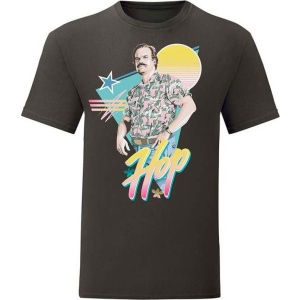 Stranger Things 80's Jim Hopper Dámské tričko vícebarevný - Merchstore.cz