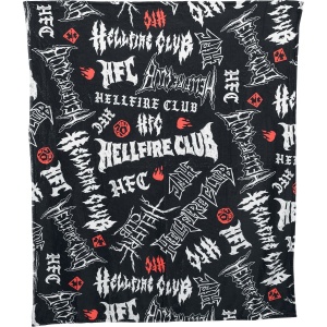 Stranger Things Flísová deka Season 5 - Hellfire Club Flísová deka vícebarevný