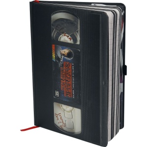 Stranger Things Prémiový notes VHS Notes cerná/bílá
