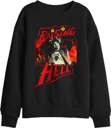 Stranger Things Season 5 - Eddie Munson Raising Hell Mikina černá - Merchstore.cz