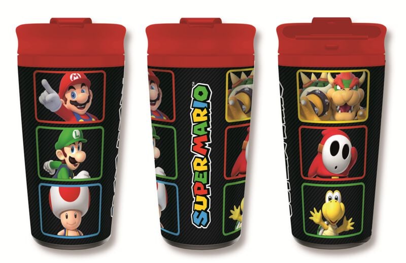 Super Mario Characters kávový šálek vícebarevný - Merchstore.cz