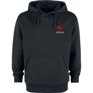 Superman Superman - DC Comics - beidseitig bedruckt Mikina s kapucí černá - Merchstore.cz