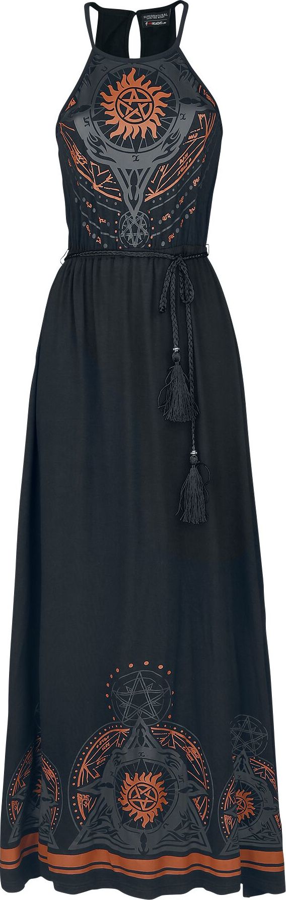 Supernatural Mandala Šaty černá - Merchstore.cz