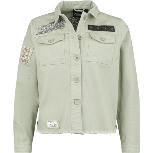 Supernatural Saving People Hunting Things Dámská dzínsová bunda zelená
