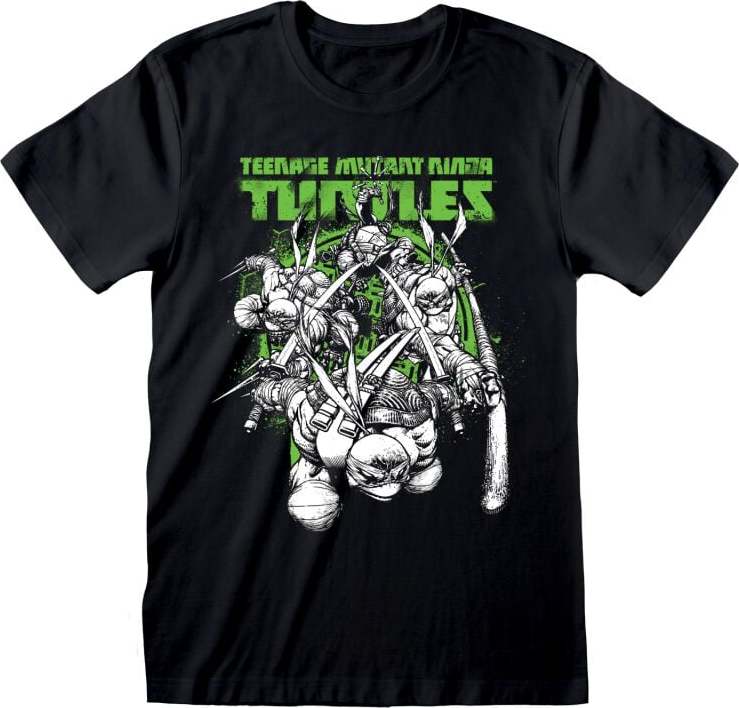 Teenage Mutant Ninja Turtles Freefall Tričko černá - Merchstore.cz Teenage Mutant Ninja Turtles Freefall Tričko černá - Merchstore.cz