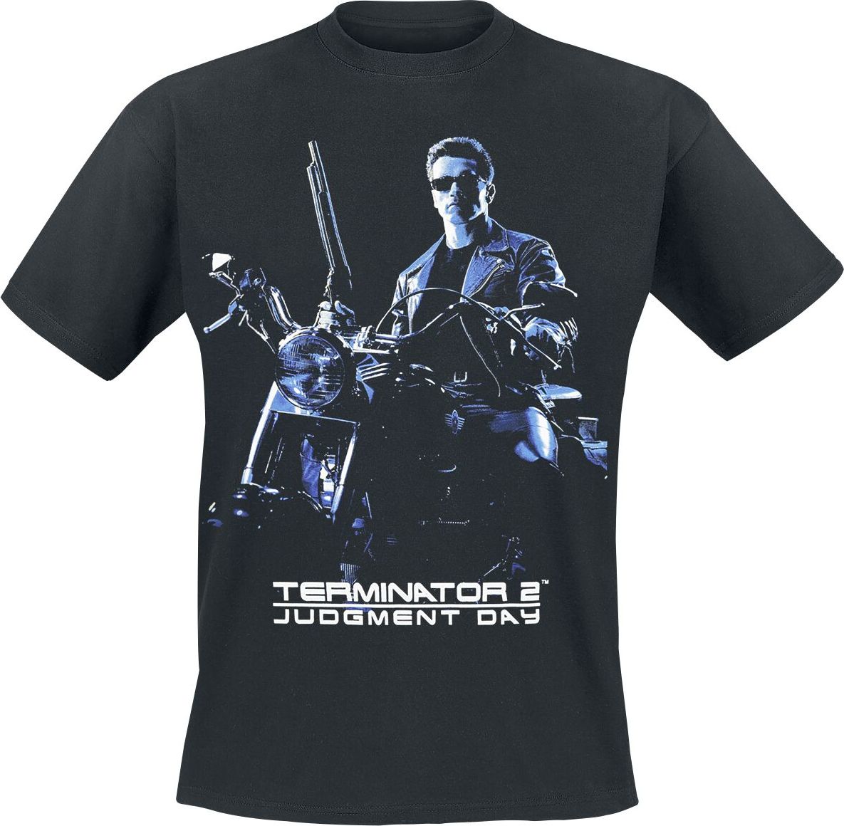 Terminator 2 - Poster Tričko černá - Merchstore.cz