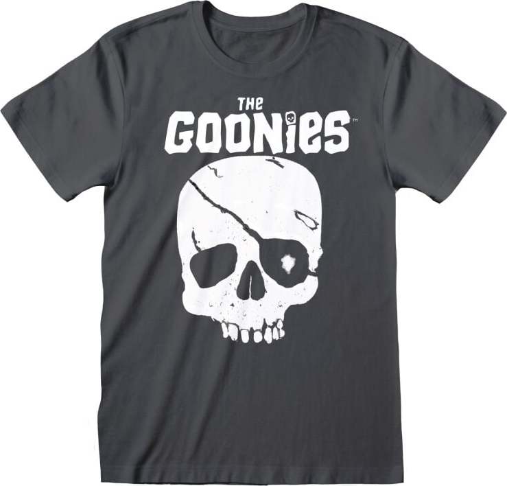 The Goonies The Goonies Skull Tričko šedá - Merchstore.cz The Goonies The Goonies Skull Tričko šedá - Merchstore.cz