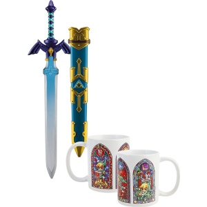 The Legend Of Zelda Sada Link dekorativní zbran vícebarevný