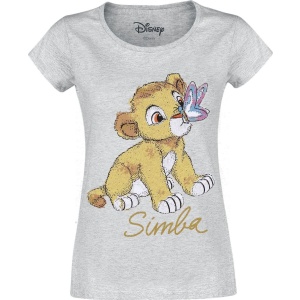 The Lion King Simba - Baby Dámské tričko prošedivelá - Merchstore.cz