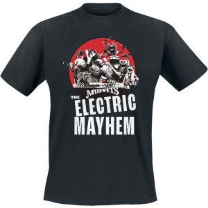 The Muppets Electric Mayhem Tričko černá - Merchstore.cz