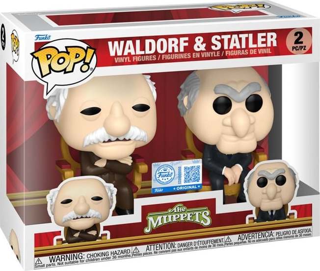 The Muppets Vinylové figurky Waldorf & Statler (balení 2 ks) Sberatelská postava standard - Merchstore.cz
