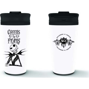 The Nightmare Before Christmas Cheers to Fears kávový šálek bílá/cerná