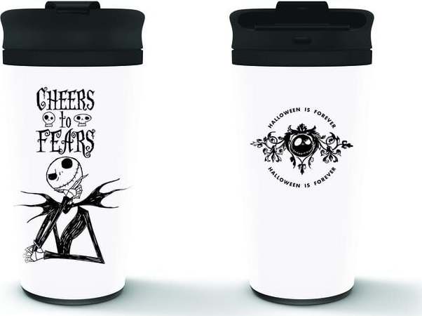 The Nightmare Before Christmas Cheers to Fears kávový šálek bílá/cerná - Merchstore.cz The Nightmare Before Christmas Cheers to Fears kávový šálek bílá/cerná - Merchstore.cz