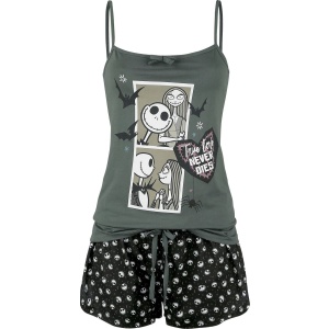 The Nightmare Before Christmas Comic pyžama cerná/šedá - Merchstore.cz