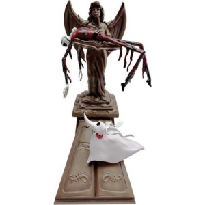 The Nightmare Before Christmas Jack and Zero Angel Statue Socha vícebarevný