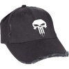 The Punisher Skull Logo Baseballová kšiltovka černá - Merchstore.cz