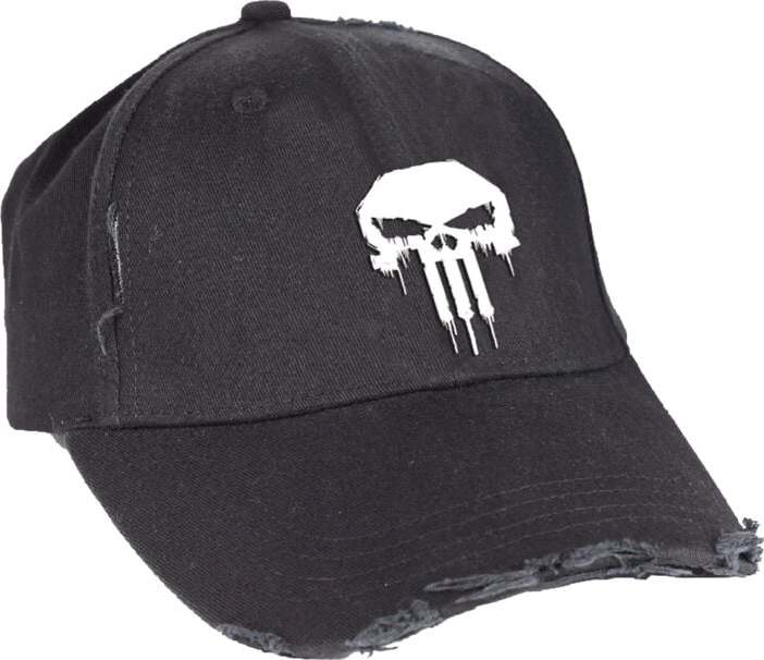 The Punisher Skull Logo Baseballová kšiltovka černá - Merchstore.cz