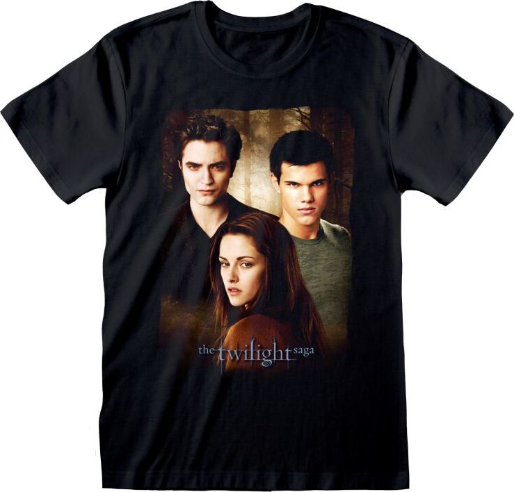 Twilight Trio Poster Tričko černá - Merchstore.cz Twilight Trio Poster Tričko černá - Merchstore.cz